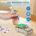 thumbnail image 2 of Build & Paint Your Own Wooden Cars, Monster Truck, Helicopter, Cruise Liner, DIY Wood Craft Kit, Easy to Assemble Arts Crafts Kit, Birthday Party Presents for Kids Boys Ages 6 and Up, 2 of 6