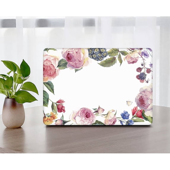 KSK KAISHEK for MacBook Pro 16" Case 2021 - 2023 Release Model M2 A2780 & A2485 M1, Plastic Hard Case Shell Cover, Flowers 131