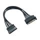 thumbnail image 1 of Kenally Cable de extensión a de 15 pines Cables de fuente de alimentación HDD Unidad de cable de alimentación SATA portátil Cable divisor Herramientas eléctricas, 1 of 6