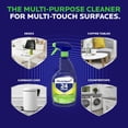 Microban 24 Hour Multi-Purpose Cleaner and Disinfectant Spray, Fresh ...