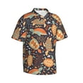 thumbnail image 2 of Haiem Turtles and Sea Plants Printed Hawaiian Shirt for Men - Men’s Casual Beach Summer Shirts - Stretch Fabric with Modern Fit-3X-Large, 2 of 9