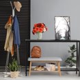 thumbnail image 2 of Console Table – Industrial 2-Tier 43" Narrow – Sturdy Metal Frame & Open Shelves – Entryway, Living Room, Foyer & Home Office, 2 of 8