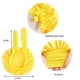 thumbnail image 3 of Soft Hair Care Bonnet for Kids Multifunctional Sleep & Shower Hat Comfortable Newborns Sleeping Hat for Boy Girls Gift Yellow, 3 of 5