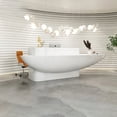 thumbnail image 3 of High-end Front desk Reception counter Cashier Modern special Shaped Creative fiberglass bar counter company receiption desk My Lux Decor Round, 3 of 9