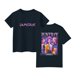 thumbnail image 1 of Moonsky Camisetas pop Hunt-ers de manga corta, jersey con estampado HUNTR/X, camisetas de verano, camisetas casuales holgadas para niñas, ropa gráfica Azul marino 120, 1 of 4