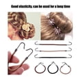 thumbnail image 4 of Clips de Cabello de Cola de Caballo, Mujeres con Anzuelos de Cola de Caballo Multifuncional, Accesorios para el Cabello de 20 piezas densas para Fluffy, 4 of 7