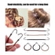thumbnail image 4 of Pastelas de Cola de Cabello, Ganchos de Cola de Caballo, Accesorios para el Cabello 20pcs Peluqueros para esponjoso, 4 of 7