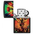 thumbnail image 4 of Zippo Abstract Zombie Black Matte Pocket Lighter, 4 of 6