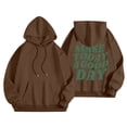 thumbnail image 4 of SIYUDAN Hoodies for Women Long Sleeve Women Hoodies Pullover Baggy Hoodies Khaki Sweatshirts for Women Fall Tops Clothes for Women, 4 of 4
