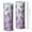Purple, variant on Starry 20oz Stainless Steel Skinny Tumbler – Vacuum Insulated Slim Travel Cup with Lid & Stainless Steel Straw, 360° Full Wrap Printed Tumbler for Home, Office & Outdoor Use, Solar