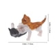 thumbnail image 2 of Linda figura de gato jugando, micropaisaje, mini estatua de gato, encantadora figura de gatito decorativa, 2 of 8