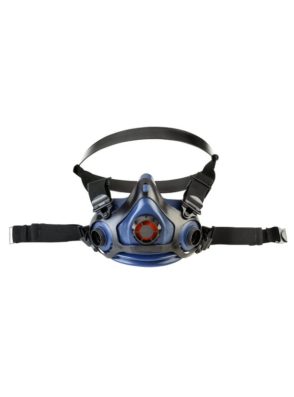 Honeywell North RU8800 Series Silicone Triple Flanged Half Mask Respirator, Large