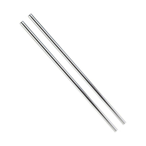 Stainless Steel Drinking Straws Reusable Safe Anti Rust Straight 11pk with Cleaning Brush