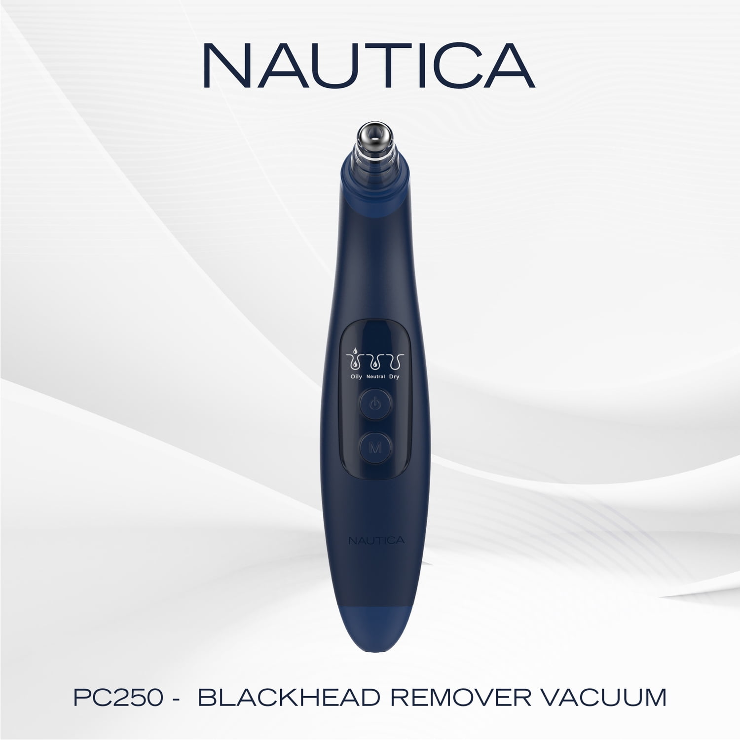 Nautica Blackhead-Remover Vacuum, Navy
