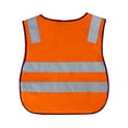 thumbnail image 4 of GOGO Kid Reflective Running Vest / Safety Vests With Elastic Waistband, Preschool Uniforms-Blue-CHILD, 4 of 4