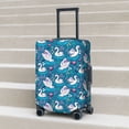 thumbnail image 2 of Lsque Swan On The Pond Printed Luggage Cover, Travel Luggage Protector,Scratch and Dirt Resistant, Fits 18-32 Inch Luggage - Small, 2 of 9