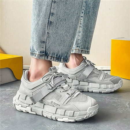 

Christmas Men Low Top Breathable Mesh Casual Sport Shoes