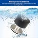 thumbnail image 3 of 2 Pieces Wall Door Stopper, Stainless Steel Door Stop, Adhesive Wall Door Stopper, Door Stops with Shockproof Rubber, for Kitchen, Bedroom, Office (Wh, 3 of 5
