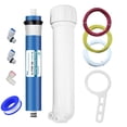 thumbnail image 1 of Membrana de Ósmosis Inversa Huining 75GPD Kit Completo para Sistema de Filtración de Agua Doméstica, 1 of 8