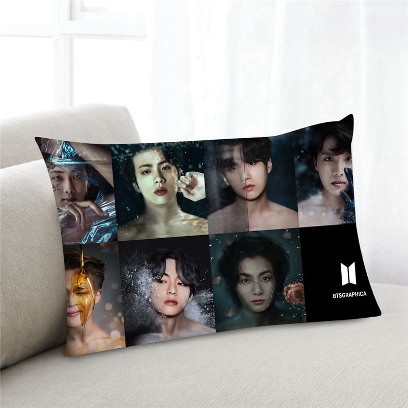 BTS Pillow Covers 16x16 – KawaiiSurprises