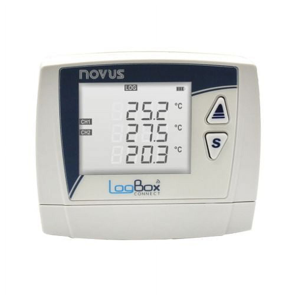 8813004000 NOVUS LogBox Connect BLE Data Logger, 3 analog + 1 digital inputs, 140K loggings