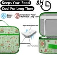 thumbnail image 4 of Cute Frog Lunch Box - Forest-Themed Insulated Lunch Bag with 8-Hour Thermal Retention, Spill-Resistant Interior & Separate Mesh Compartment, 4 of 6