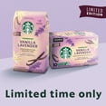 thumbnail image 6 of Starbucks Vanilla Lavender, Hot or Iced Coffee, Flavored Ground Coffee, 11 oz, 6 of 10