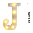 thumbnail image 2 of LED Marquee Letter Lights, Warm White and Cool White Decorative Lighted Letters, Light Up Alphabet Letters for Boys Girls, Party, Wedding, Bar, Night Light, Birthday Decoration, 2 of 6