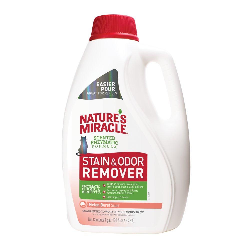 Nature's Miracle Cat Stain & Odor Remover for Cat Urine, Feces, Vomit