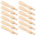 thumbnail image 1 of TABLZONE 12Pcs Wooden Handles for Felting Needles Khaki Detachable Design for Precision Crafting, 1 of 8