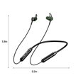 thumbnail image 3 of Wireless Earbuds, Hwkond Bluetooth Headphones Intelligent Noise Reduction HIFI Surround Stereo Sound High Energy Large Capacity Battery Non-inductive Delay Transmission Stable, Black, Up to 60% Off, 3 of 8