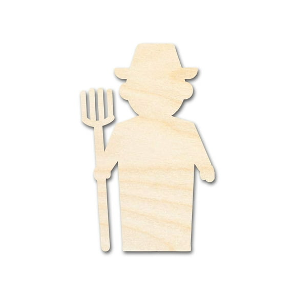 Unfinished Wood Farmer Shape 24" / 3/4"