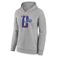 thumbnail image 2 of Women's Gray Detroit Pistons Alternate Logo Pullover Hoodie, 2 of 3
