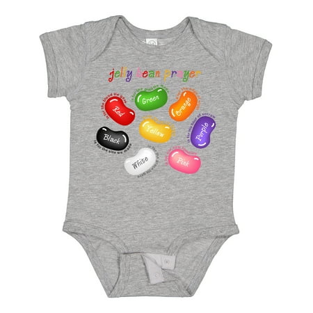 

Inktastic Jelly Bean Prayer Gift Baby Boy or Baby Girl Bodysuit