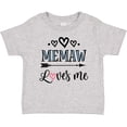 thumbnail image 3 of Inktastic Memaw Grandma Loves Me Girls Baby T-Shirt, 3 of 5
