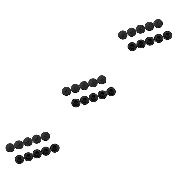 Toystoory 10 Uds. Tornillos hexagonales para bicicleta, tapas de tornillo, Kit de pernos y tuercas suaves resistentes al desgaste, práctico Type1 NO1