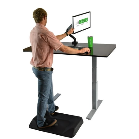 Uncaged Ergonomics - Computer Monitor Arm - Black