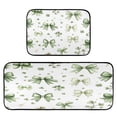 thumbnail image 6 of Ryvnso Green Bows Kitchen Rugs Set Non Slip Runner Mats for Dining Room, 6 of 7