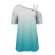thumbnail image 5 of Tops de Ajuste Suelto para las Mujeres Moda Impresa Doble Suspensión Manga Corta Top Suelto, Blusa Casual Ligera, 5 of 5