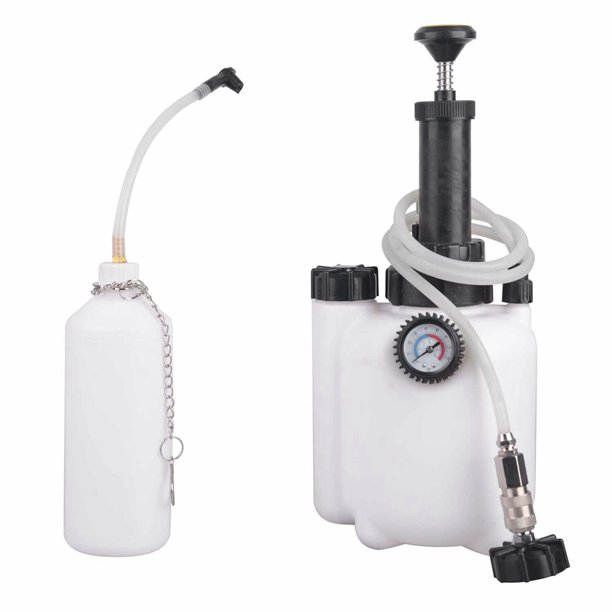Herramienta De Reemplazo De Olla De Aceite De Freno De Coche Herramienta de reemplazo de olla de aceite de freno de coche 3L, cambiador de aceite de fluido de purga de freno Manual de coche Tmvgtek Accesorios para autos y motos