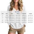thumbnail image 2 of Horkkom V Neck Sweaters for Women Solid Color Work Pullover Knit Sweater Loose Casual Trendy Tops S, 2 of 6