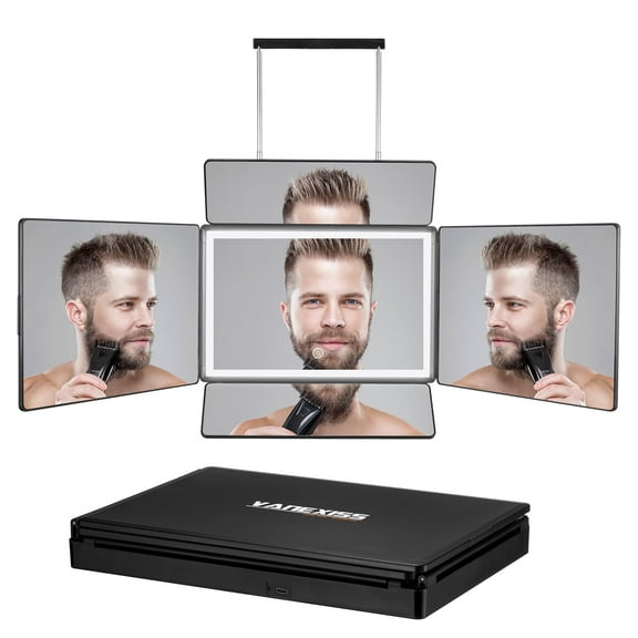 Espejo recargable de 5 vías Vanexiss, versión de viaje