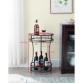 thumbnail image 3 of Kings Furniture PS67 Side Table with Wine Rack, 3 of 3