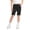 Black, variant on Ruyang Toddlers Ruffle Shorts Solid High Waisted Biker Stretch Shorts Soft Summer Dance Yoga Shorts 18 Months-9 Years