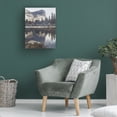 thumbnail image 3 of Canvas Wall Art - Sasha 'Lake Reflections' Wall Art for Living Room, Bedroom, or Office Décor by Trademark Fine Art - 24 x 32 Inches, 3 of 4