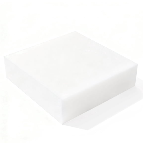 Millsilo 24 x 24 x 6" High-Density Foam Cushion Replacement Pad, Firm Seat Foam Insert for Sofa, Bench & Window Seating