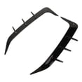 thumbnail image 2 of BOROCO 2 Uds Alerón para Parachoques Trasero Negro Brillante Cubierta De Ventilación Inferior Molduras De Marcos para X6 G06 M Sport 2019 A 2023, 2 of 5