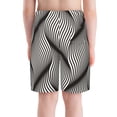 thumbnail image 6 of PAYOHTO Geometric Wave Texture Boys Swim Trunks Quick Dry Beach Boardshorts for Teen Boys Bathing Suit Swimwear for Boys, 6 of 7