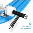 thumbnail image 4 of Outil de Skateboard Multifonction en Forme de T, Outil de Skateboard Portable Tout-en-un pour Réparation et Entretien de Longboard, 4 of 5