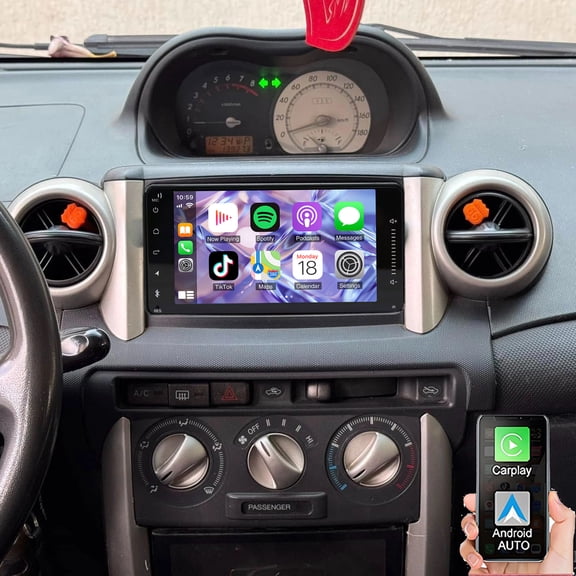 Gsuatey Car Radio for Toyota Scion xA 2004-2006, 9inch HD IPS Touch Screen Car Stereo with Wireless CarPlay Android Auto,Bluetooth,FM/RDS,GPS WiFi MirrorLink Backup Camera